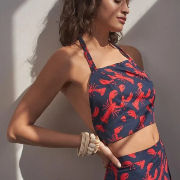 Eva Franco Lobster Skirt Set - Picture 4 of 8